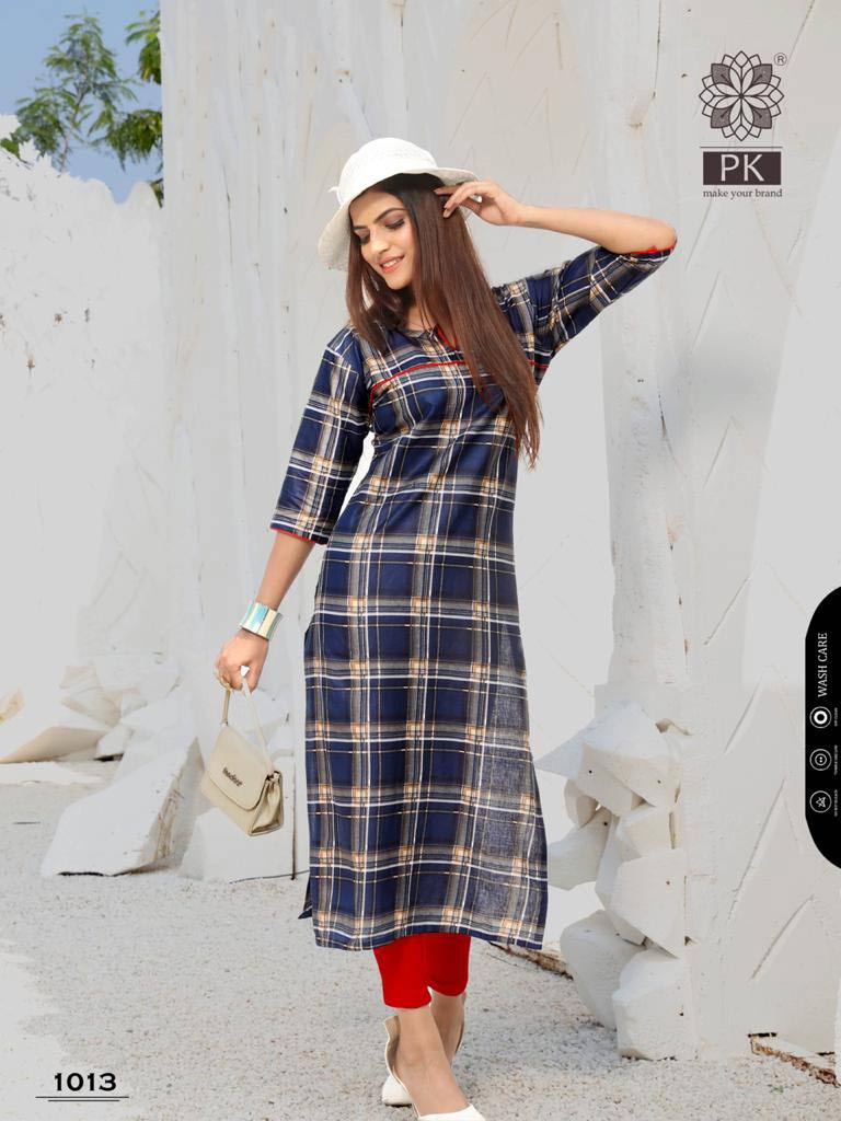 Pk Lifestyle Vol-2 Rayon Print Wholesale Kurti Pk Lifestyle Vol-2 Rayon Print Wholesale Kurti